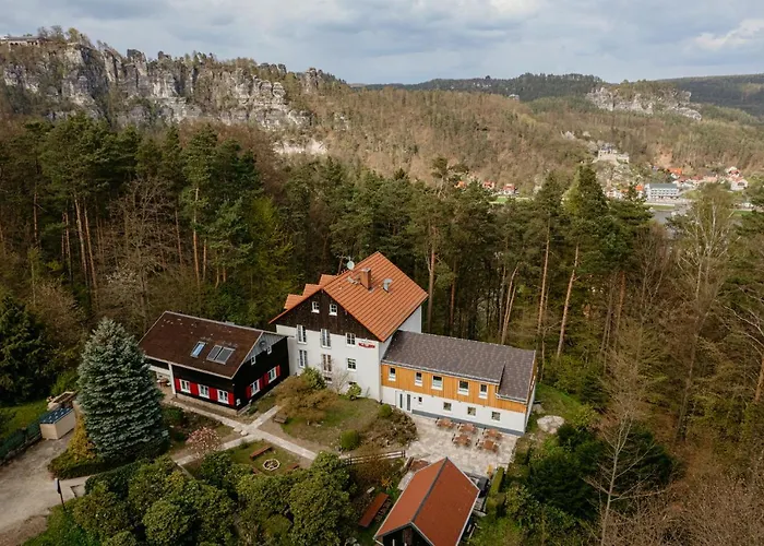 호텔 Bergpension Laasen Perle *